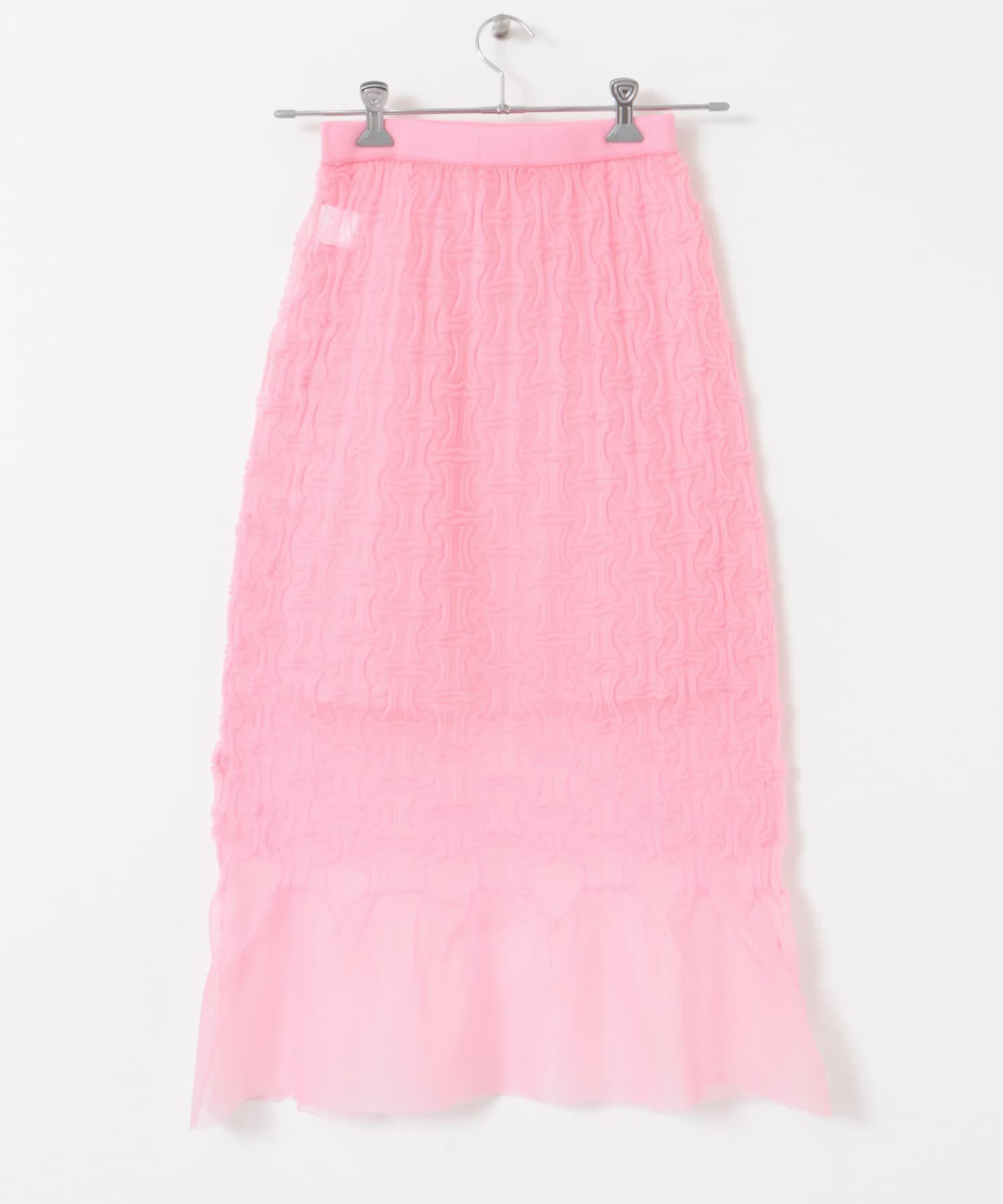 URBAN RESEARCH DOORS「OPEN SESAME CLUB　sheerlattice skirt」|スカート|