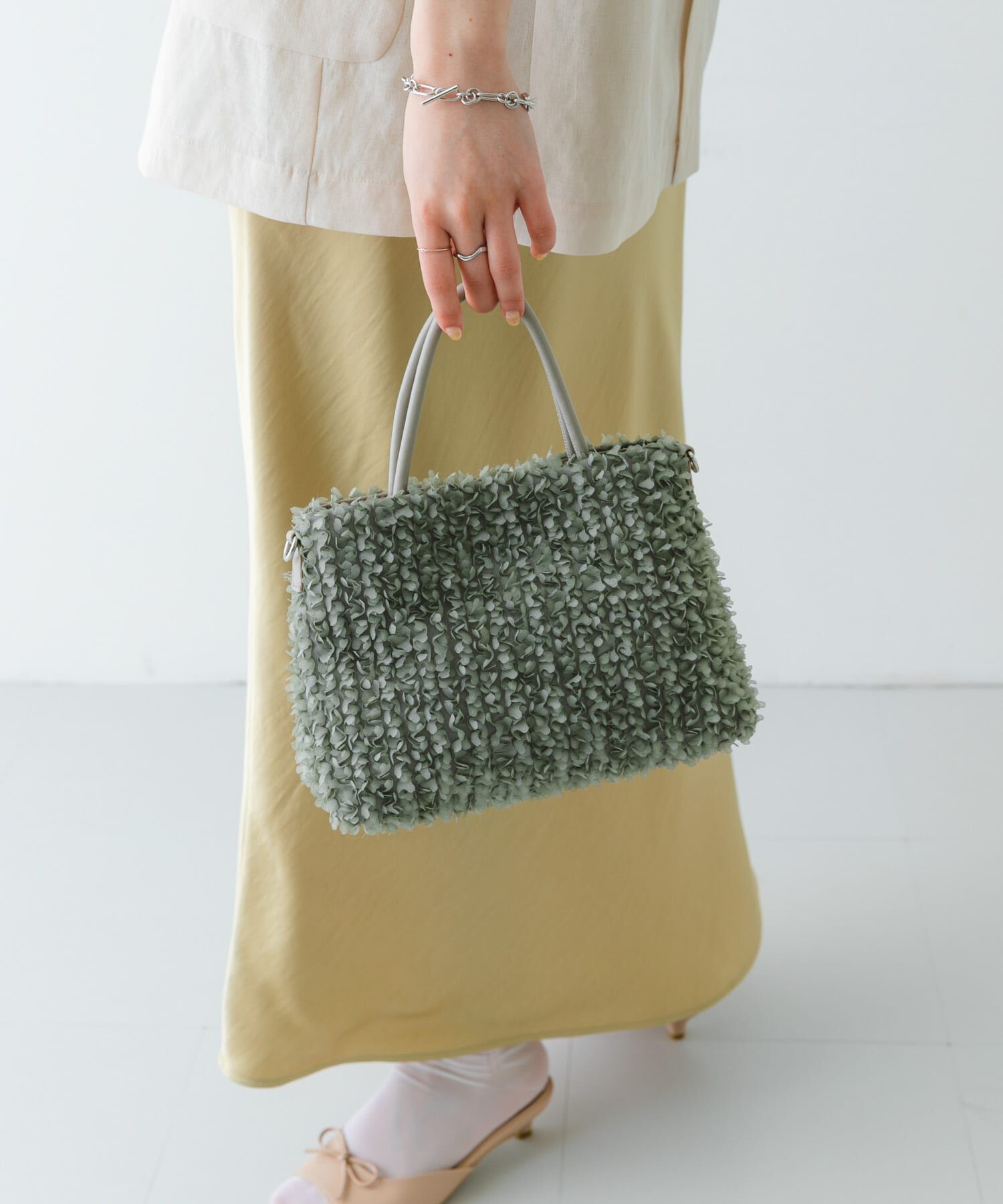 RODE SKO「フラワーレースバッグ」|ショルダー・メッセンジャー|