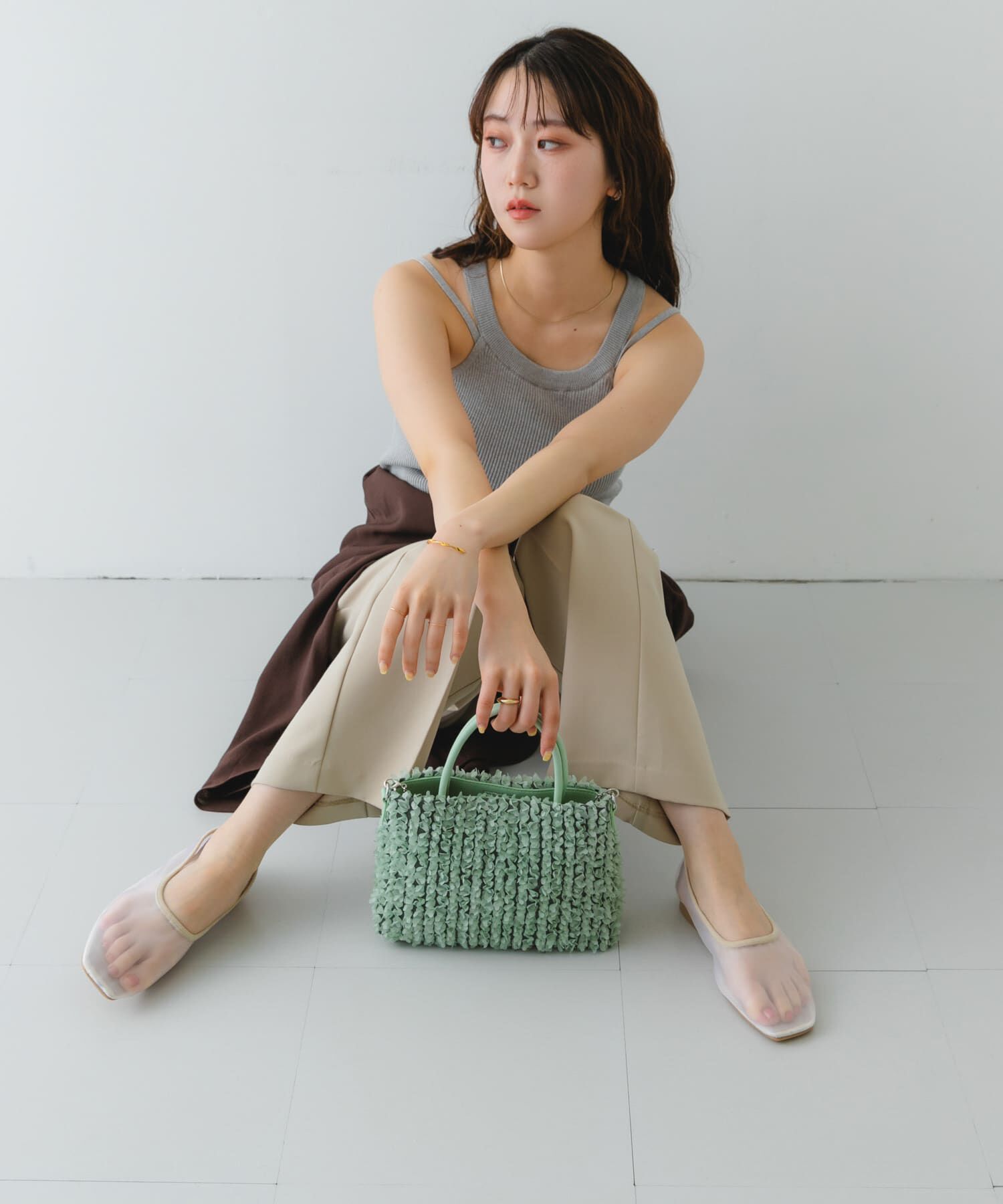 RODE SKO「フラワーレースバッグ」|ショルダー・メッセンジャー|