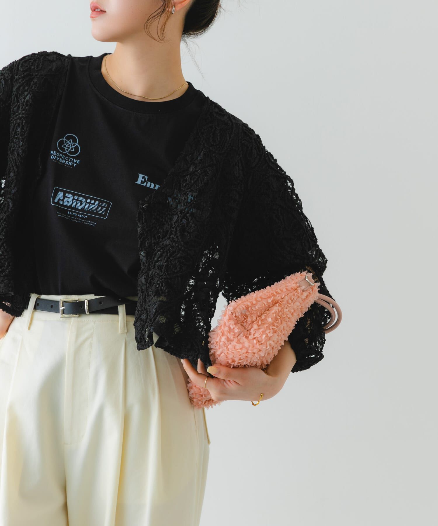 RODE SKO「フラワーレースバッグ」|ショルダー・メッセンジャー|