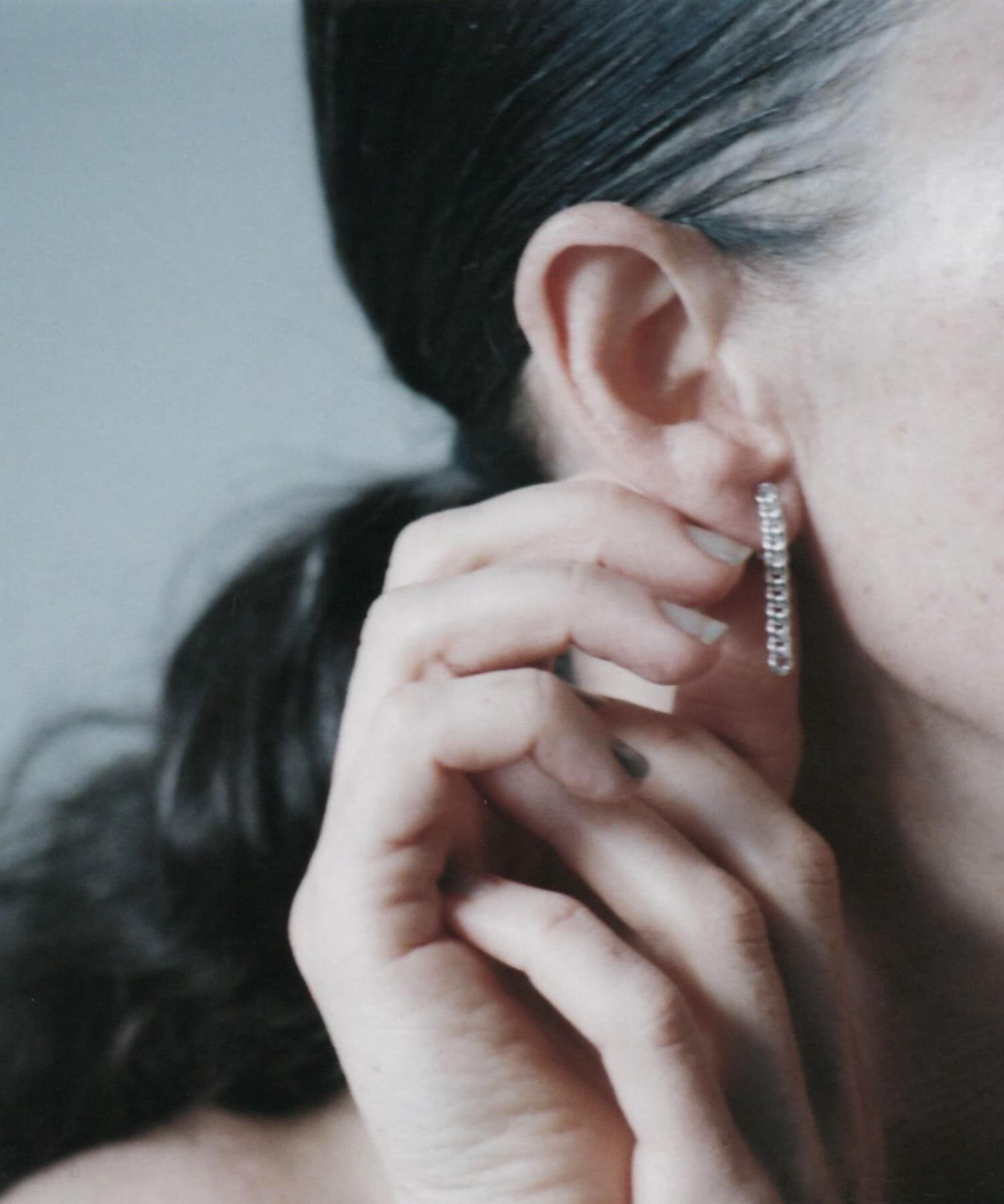 SMELLY「SMELLY so&rsquo;　asymmetry chain earring」|イヤリング|