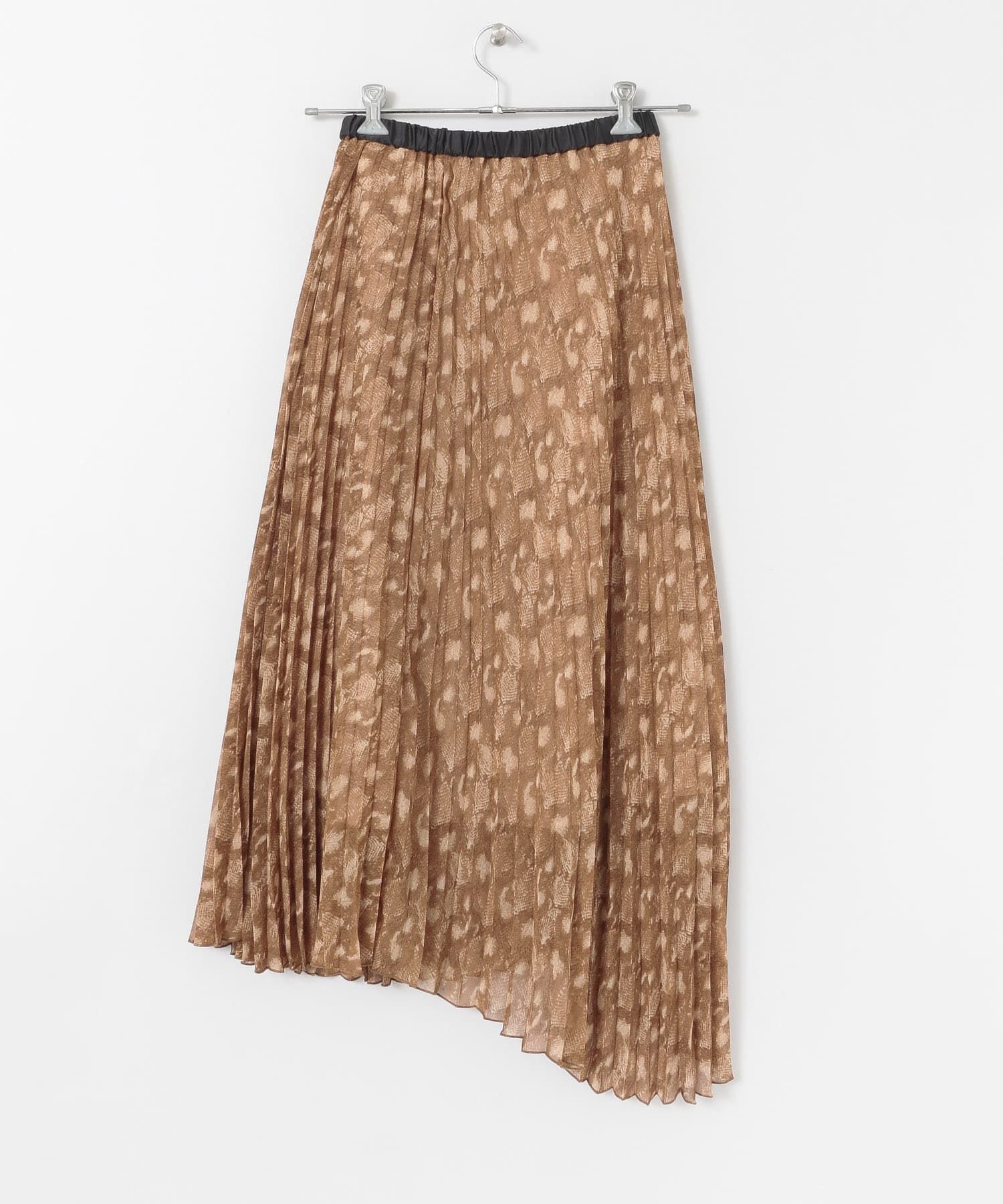 URBAN RESEARCH ROSSO「スネークプリントプリーツスカート&there4;」|スカート|