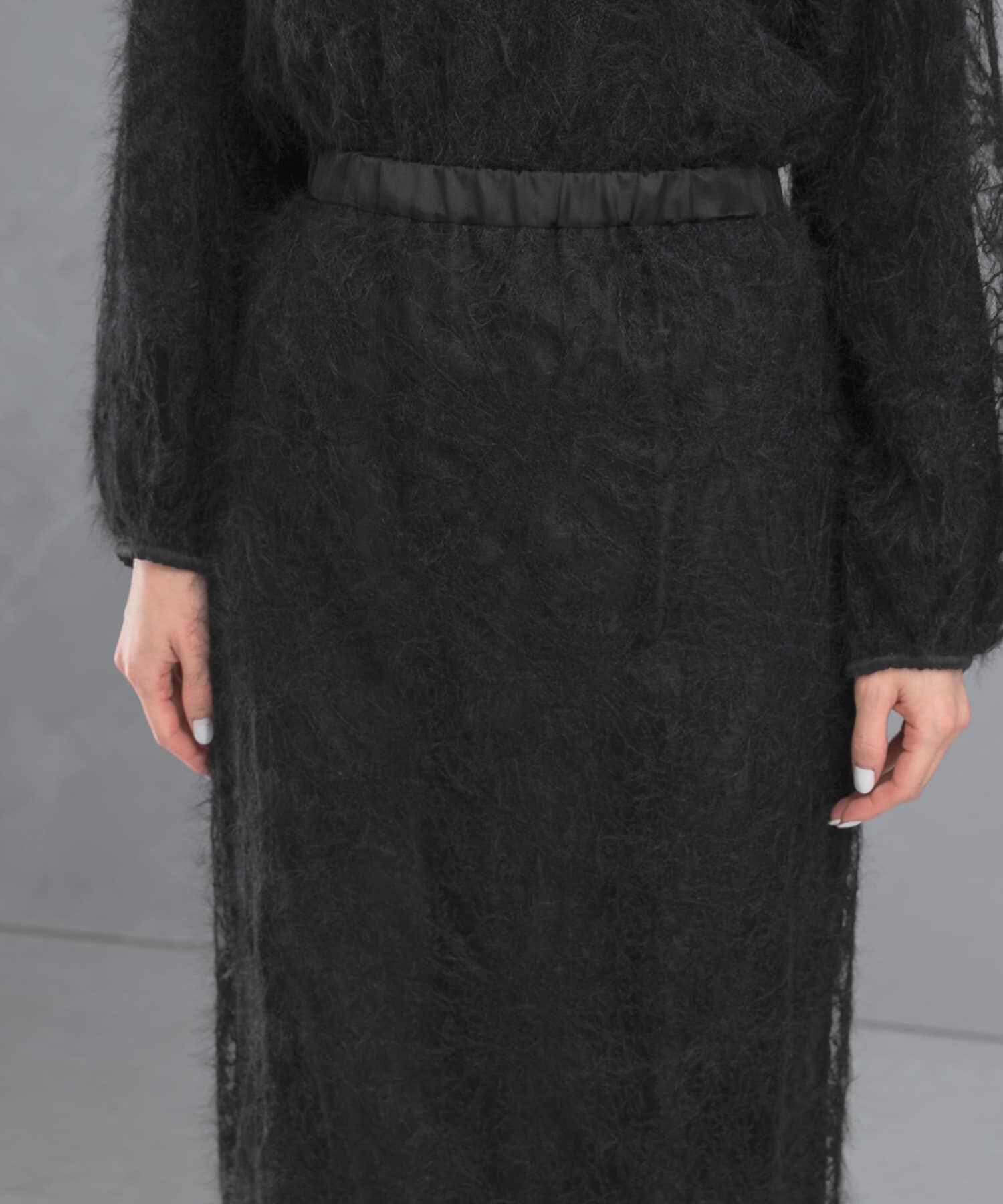 URBAN RESEARCH ROSSO「フラワーチュールシャギースカート」|スカート|