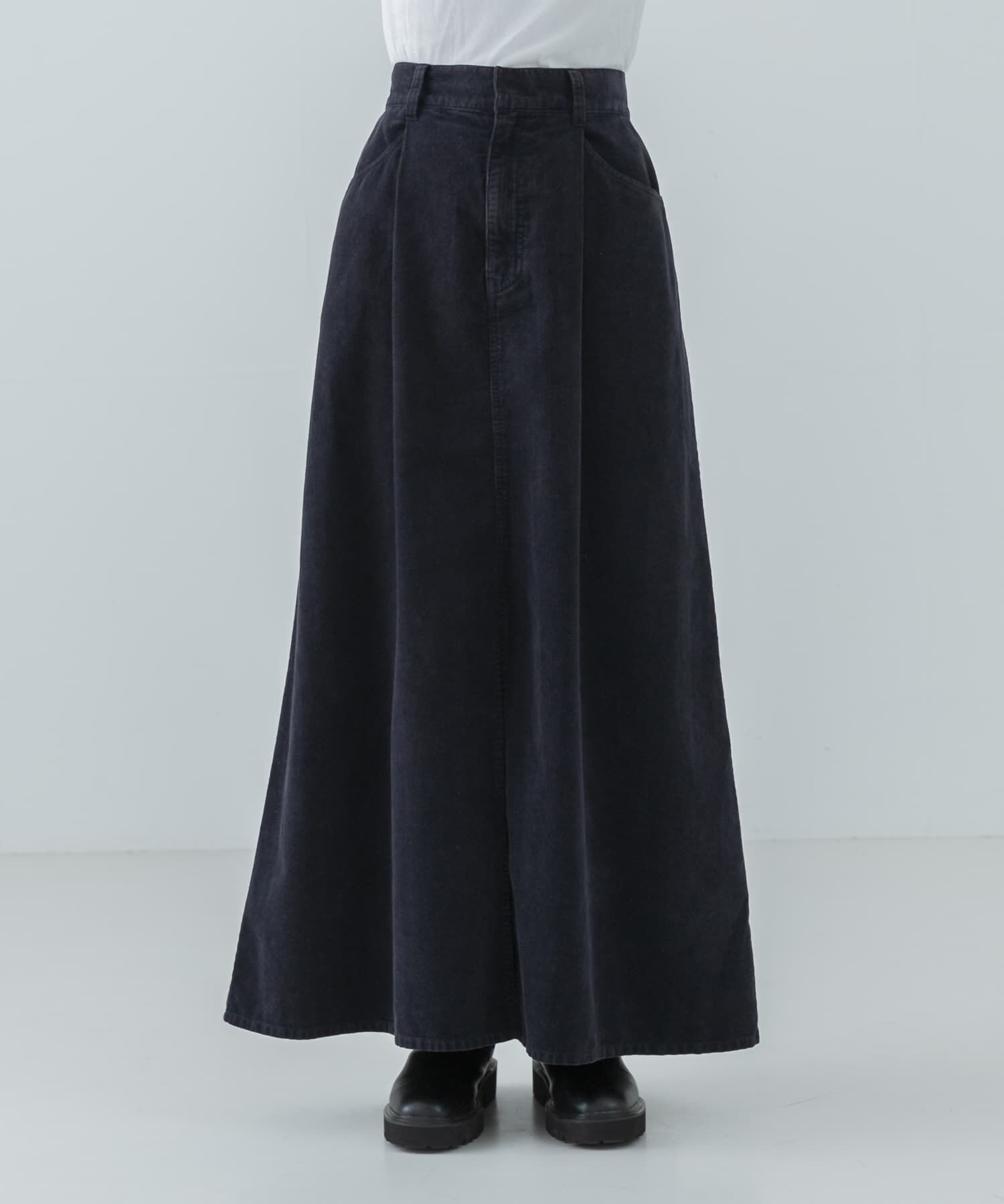 URBAN RESEARCH「ガーメントダイコーデュロイスカート」|スカート|