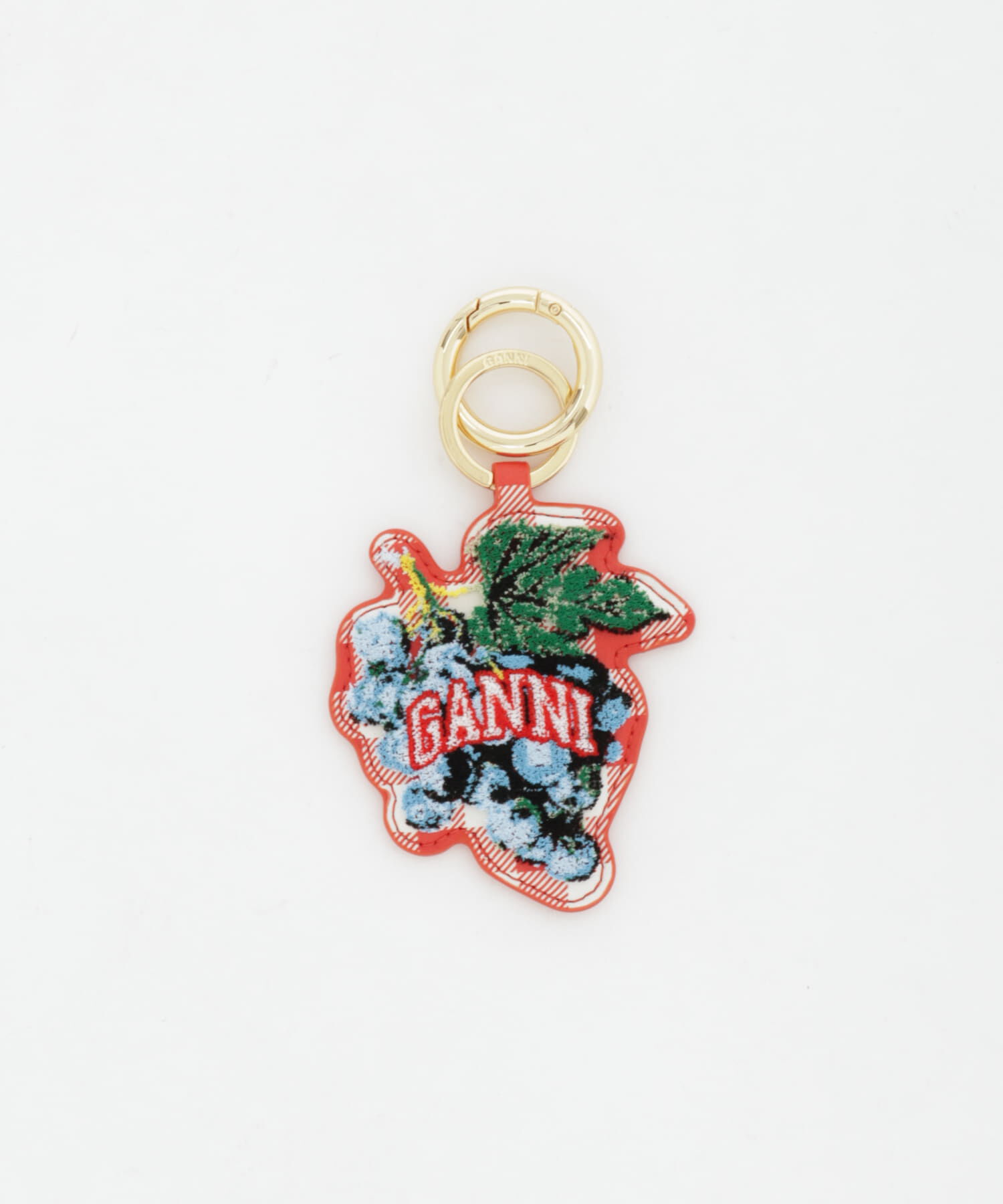 URBAN RESEARCH「GANNI　Grape Keyring Velvet」|チャーム・キーホルダー|レッド系その他