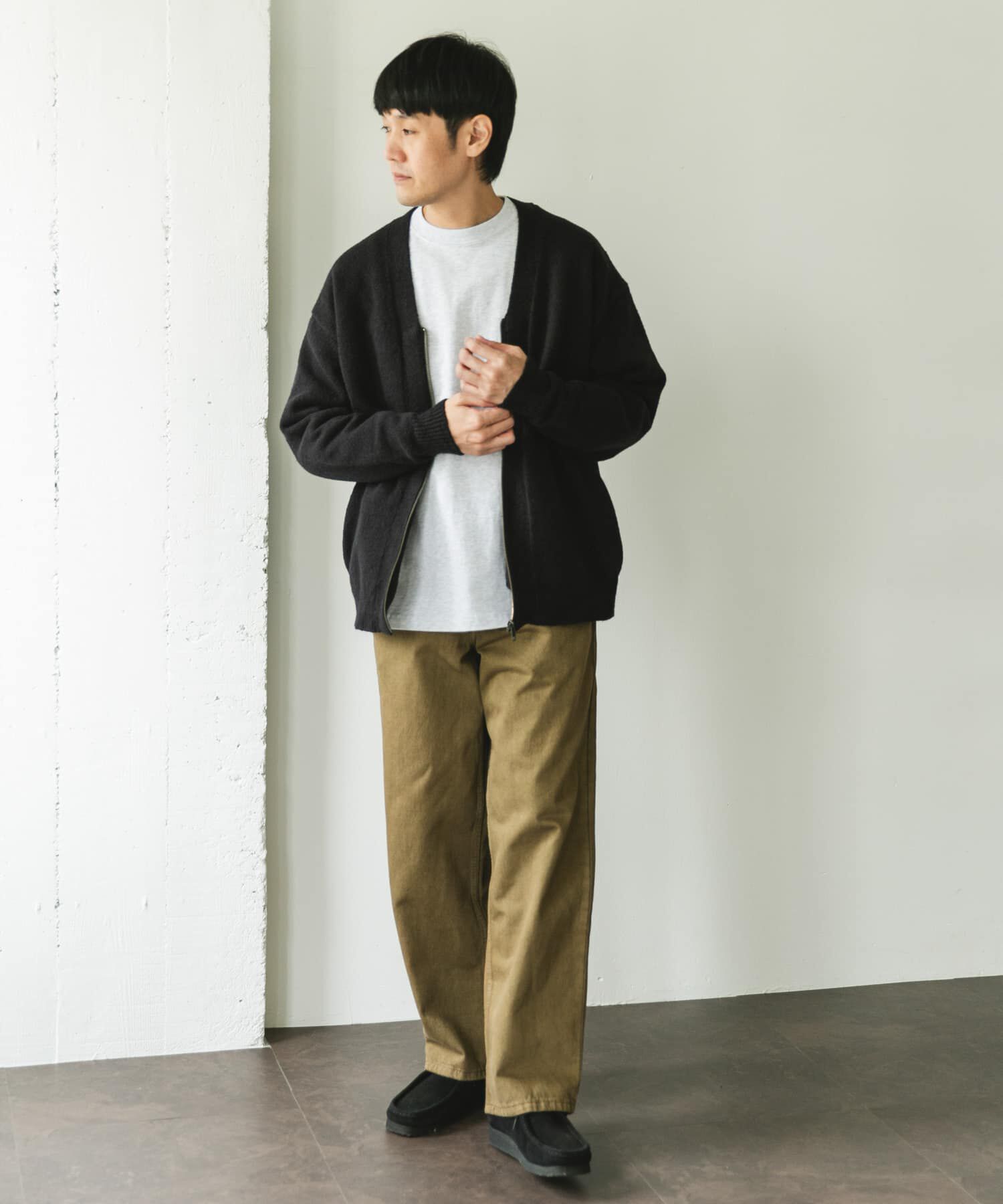 URBAN RESEARCH DOORS「AIR FIT Vネックカーディガン」|カーディガン|