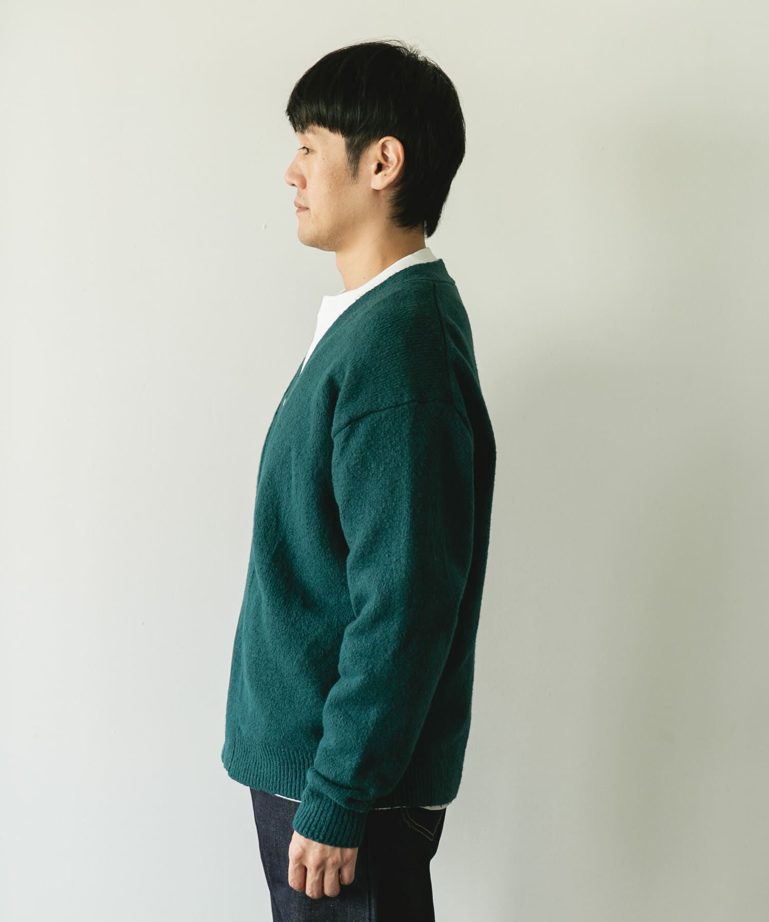 URBAN RESEARCH DOORS「AIR FIT Vネックカーディガン」|カーディガン|