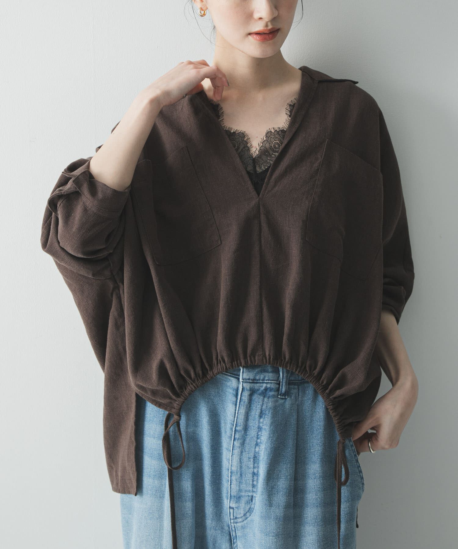 URBAN RESEARCH「スカラップレースタンクトップ」|タンクトップ|