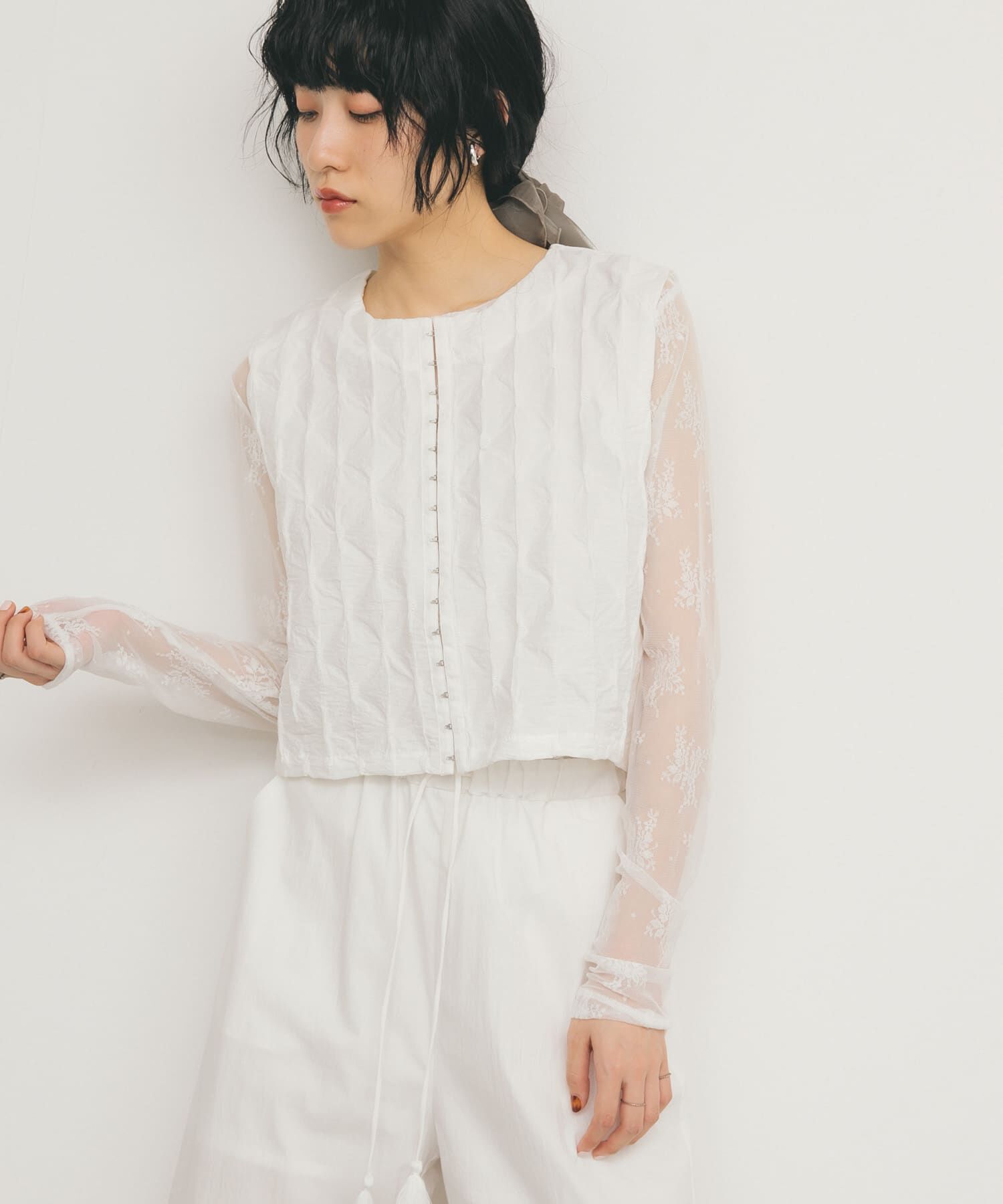  「フロントホックベスト」|ベスト・ジレ|