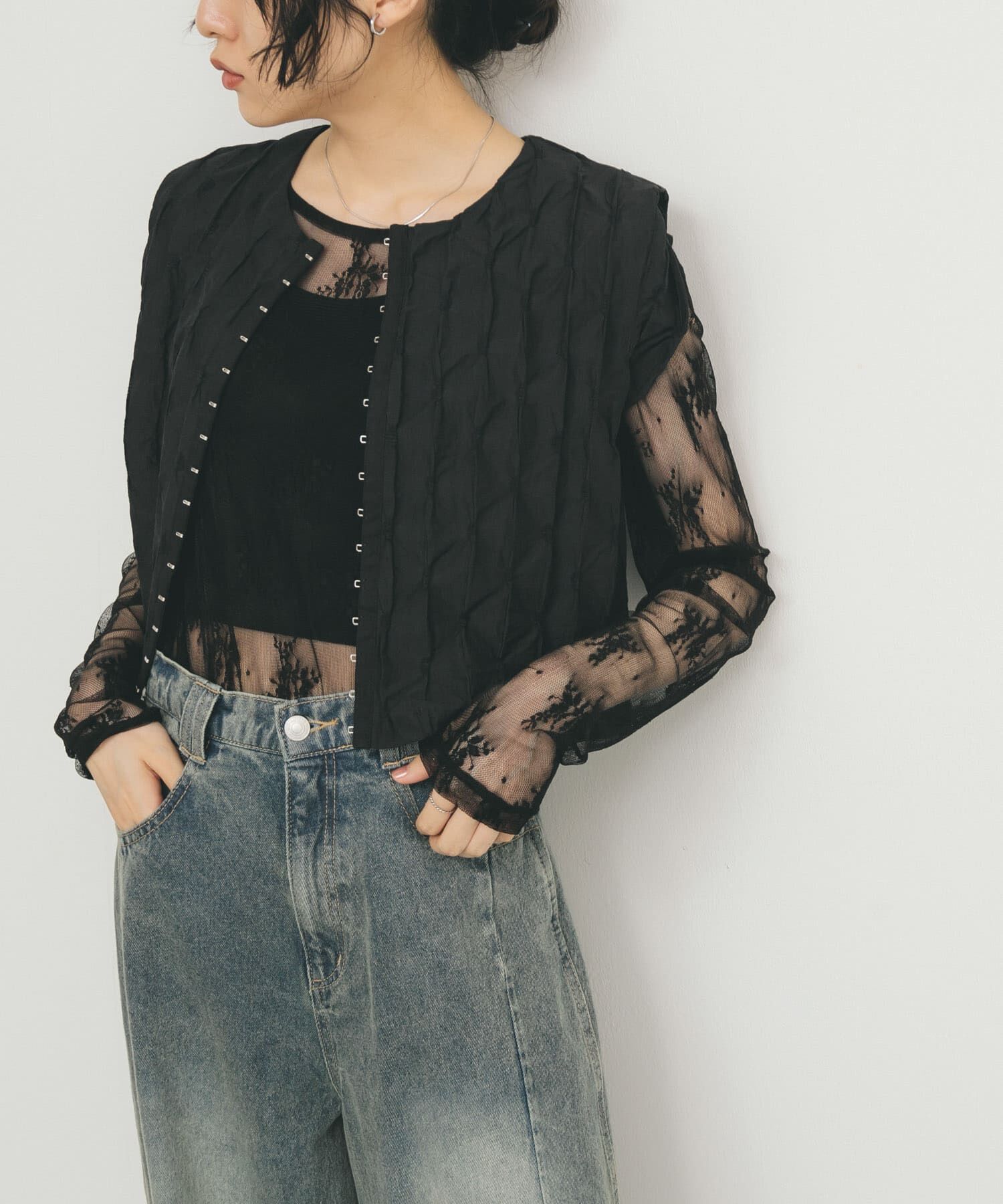  「フロントホックベスト」|ベスト・ジレ|