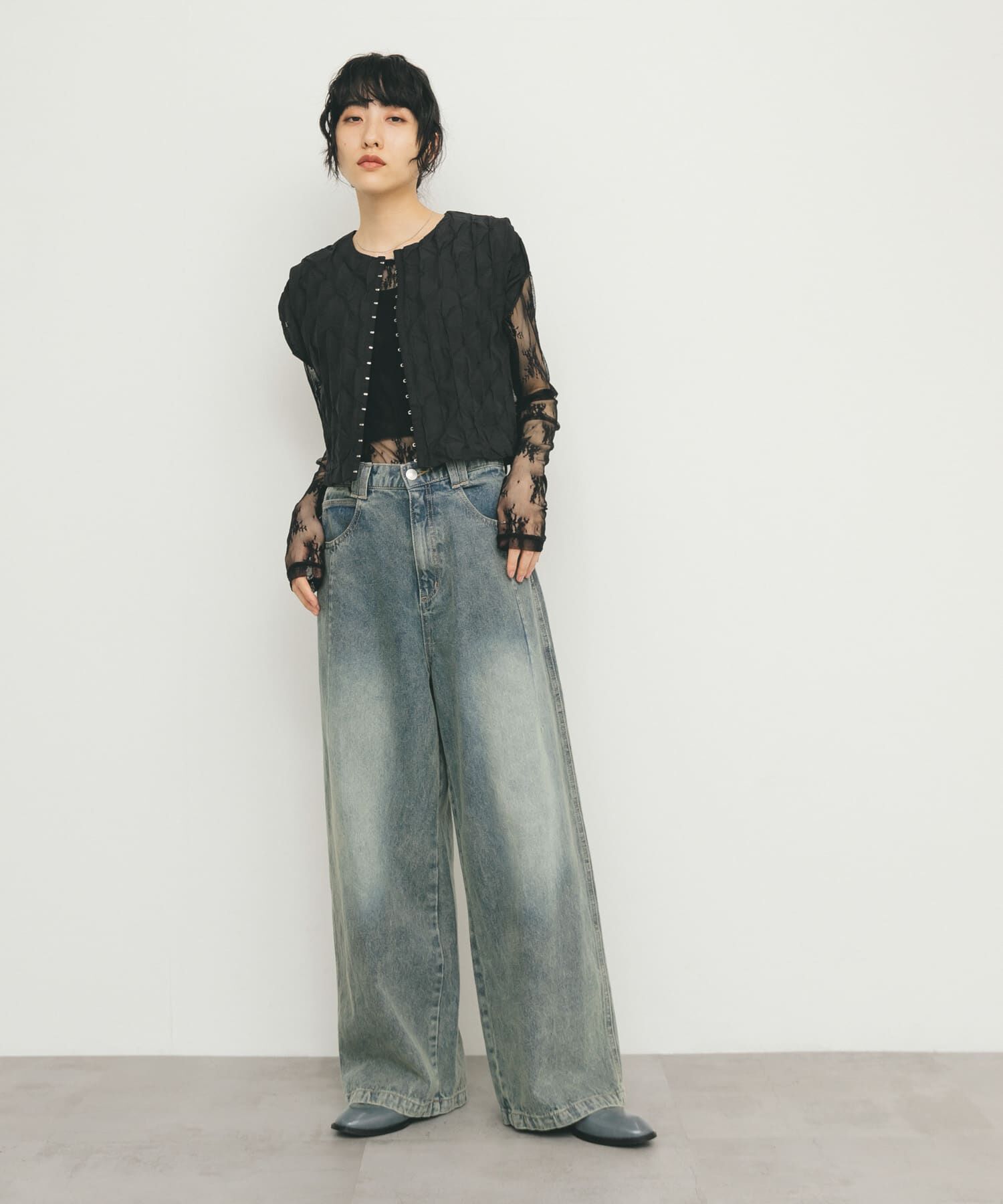  「フロントホックベスト」|ベスト・ジレ|