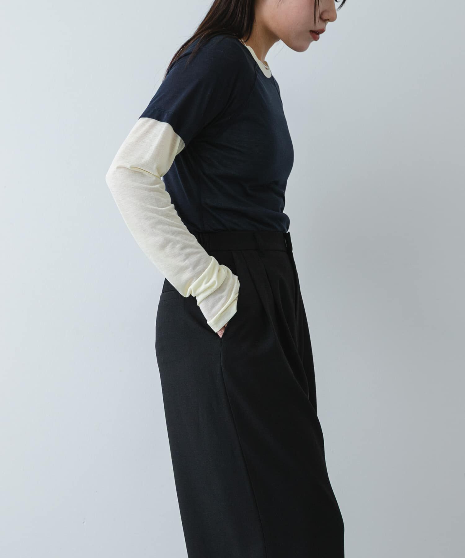 SENSE OF PLACE by URBAN RESEARCH「『イージーケア/速乾/UVカット/接触冷感』ツータックルーズスラックス」|その他|