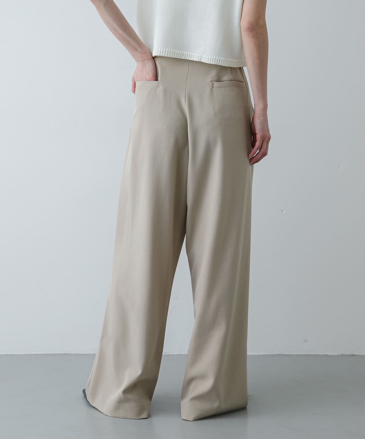 SENSE OF PLACE by URBAN RESEARCH「『イージーケア/速乾/UVカット/接触冷感』ツータックルーズスラックス」|その他|