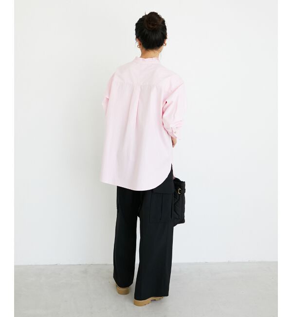  「プリーツカラーシャツ」|シャツ・ブラウス|