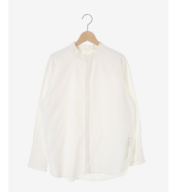  「プリーツカラーシャツ」|シャツ・ブラウス|