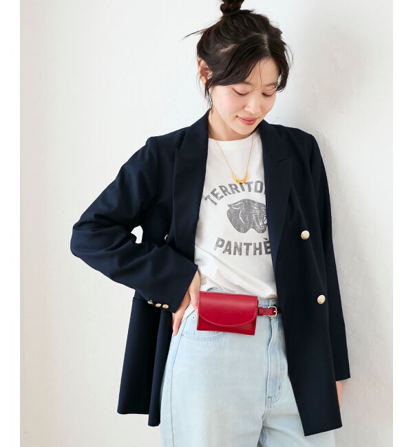  「《WEB限定アイテム》3Wayポーチ付きベルト」|ベルト|