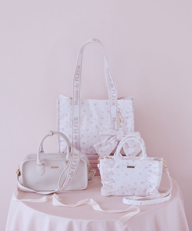 Maison de FLEUR「ピンクマニアリボンポーチチャーム」|その他|