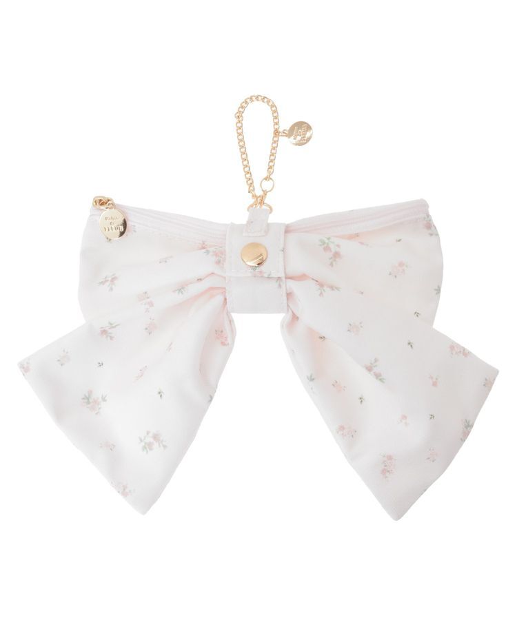 Maison de FLEUR「ピンクマニアリボンポーチチャーム」|その他|