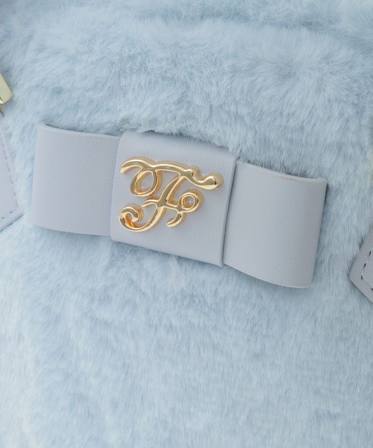 Maison de FLEUR「【限定カラーあり】フェイクファーラウンドバッグ」|ハンドバッグ|