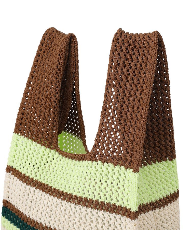 AMERICAN HOLIC「マルチボーダーニットバッグ」|その他|