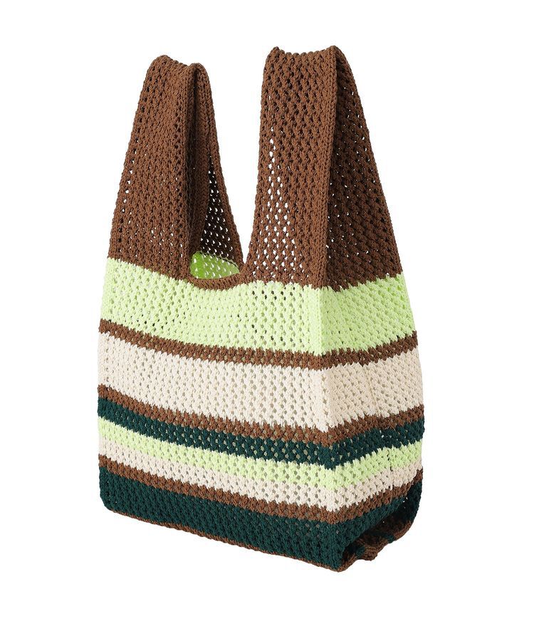 AMERICAN HOLIC「マルチボーダーニットバッグ」|その他|