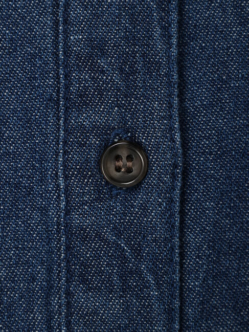  「・SUGAR SPOON デニムパフブラウス」|シャツ・ブラウス|