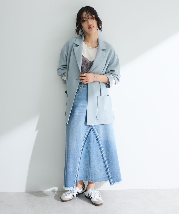 Green Parks「・SUGAR SPOON リメイク風デニムスカート」|スカート|