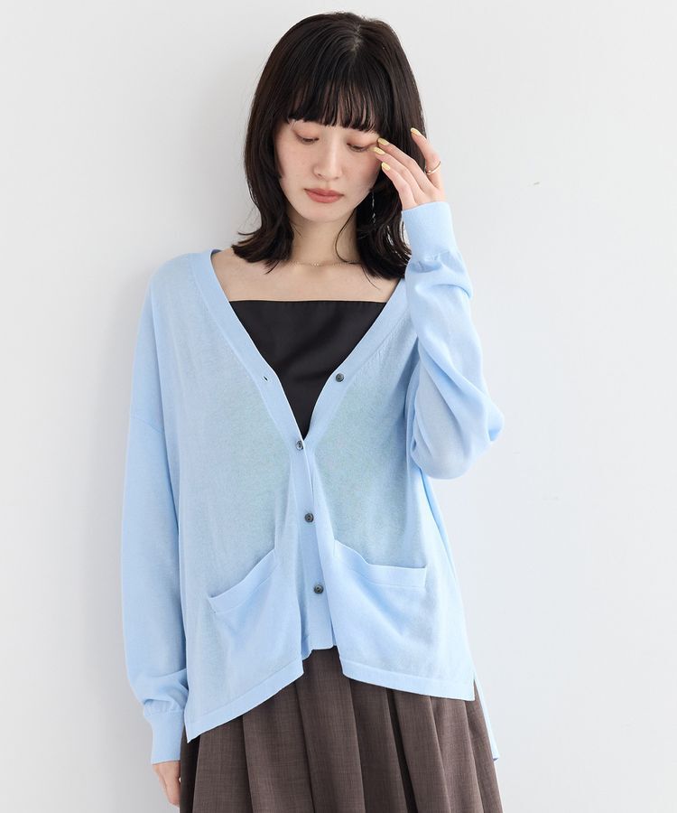 YECCA VECCA「ボートネックサテンキャミ」|キャミソール|