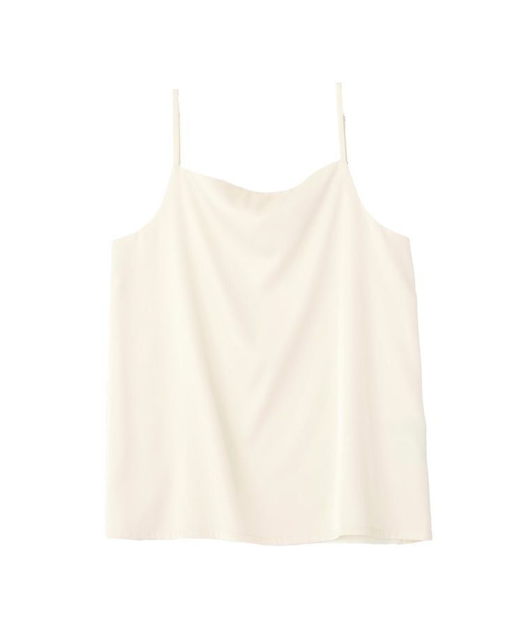 YECCA VECCA「ボートネックサテンキャミ」|キャミソール|