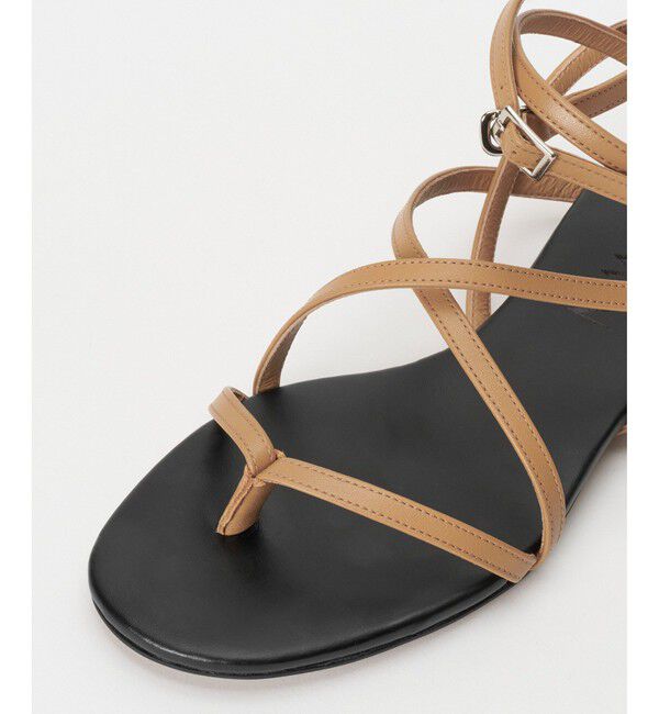 allureville「【HEWN (ヒューン)】THONG LACE-UP SANDAL」|サンダル|
