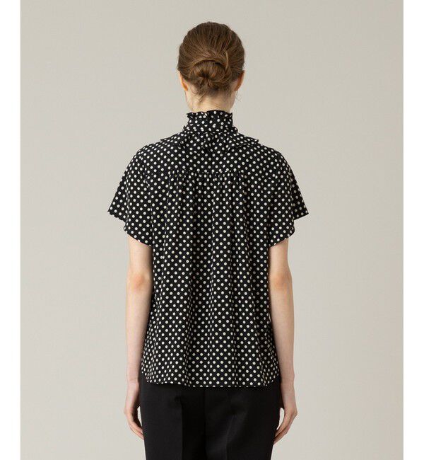 LOULOU WILLOUGHBY「◇【LOULOU WILLOUGHBY】デシンドットフレアスリーブブラウス」|シャツ・ブラウス|