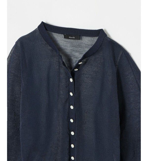 allureville「シアーラミーカーディガン」|カーディガン|