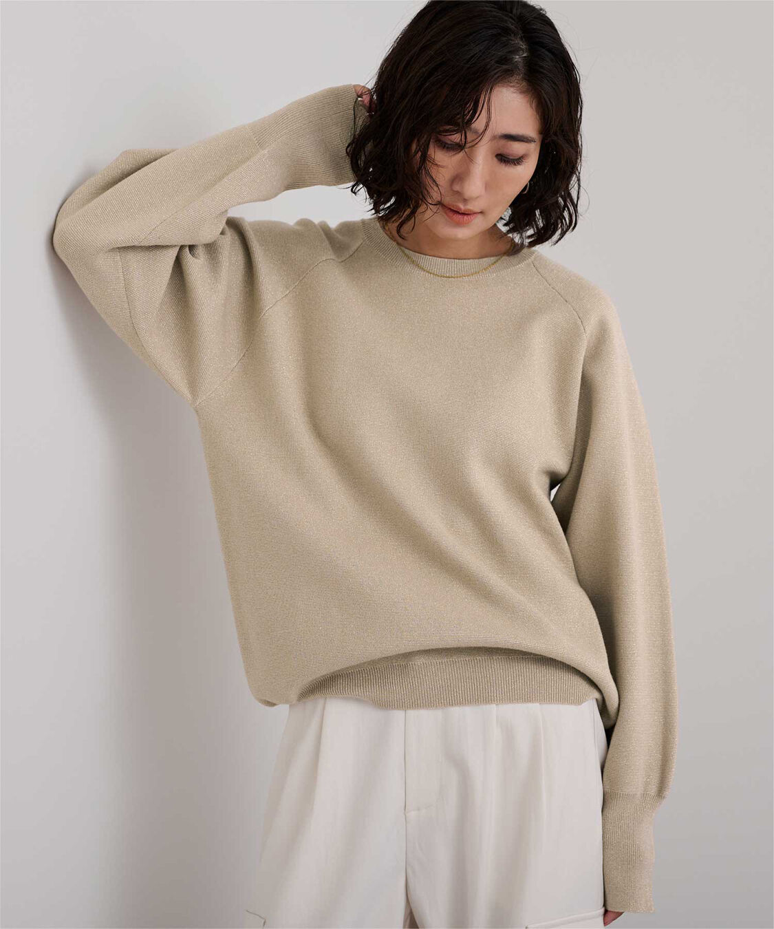 ur's「スウェットライクニット」|ニット・セーター|