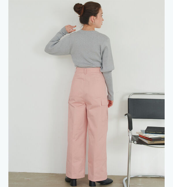 titivate「タックカーゴパンツ」|カーゴ|