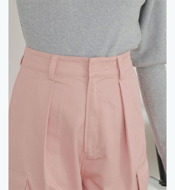 titivate「タックカーゴパンツ」|カーゴ|