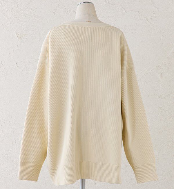  「【WEB限定/Du noir】スポンディッシュBIG Vネックカーディガン」|カーディガン|