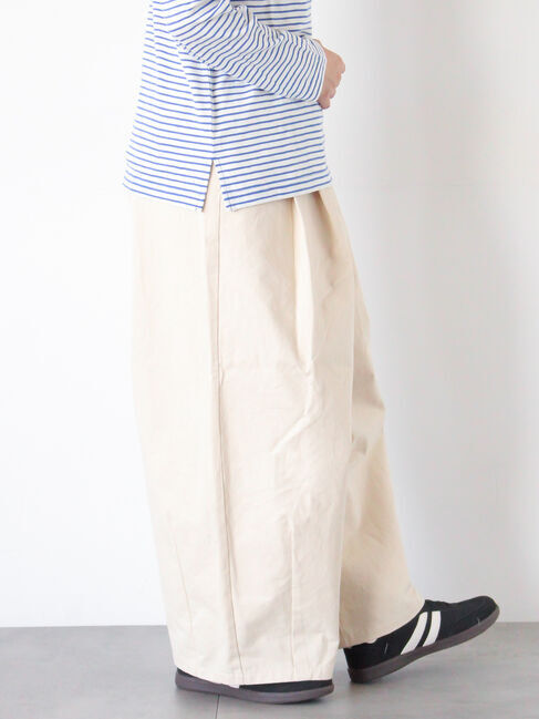 Samansa Mos2「【M/Lサイズ】タックワイドパンツ」|その他|