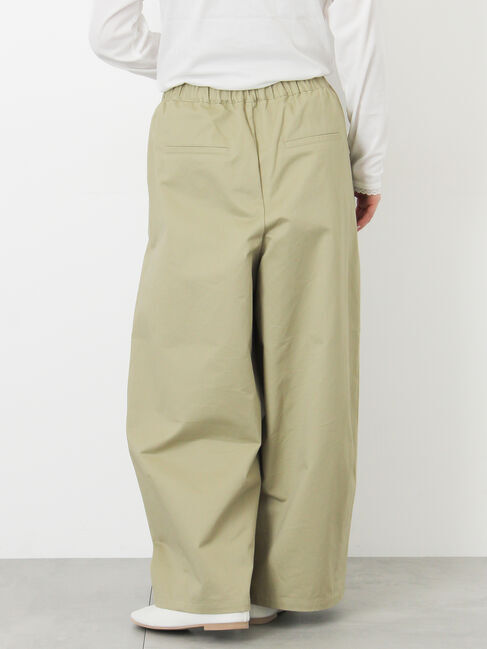 Samansa Mos2「【M/Lサイズ】タックワイドパンツ」|その他|