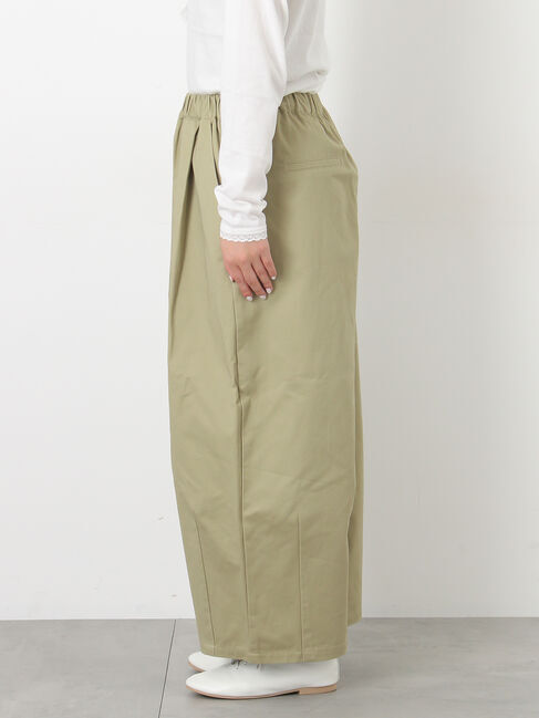 Samansa Mos2「【M/Lサイズ】タックワイドパンツ」|その他|