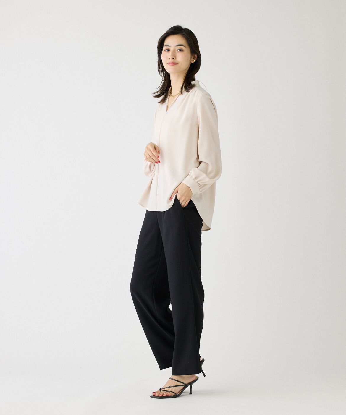 DAY by DAY it&rsquo;s international「バックサテンストレートパンツ」|その他|