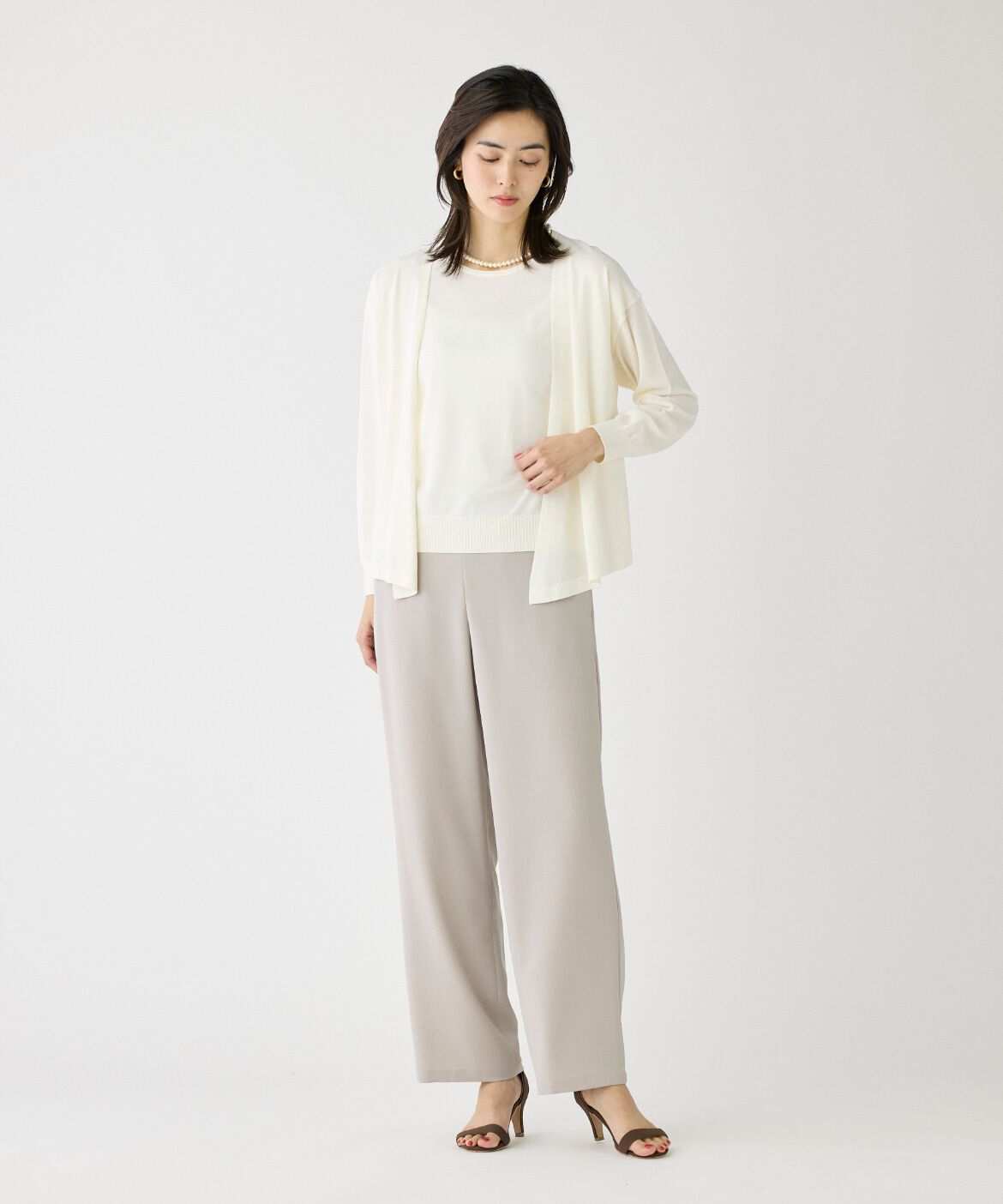 DAY by DAY it&rsquo;s international「バックサテンストレートパンツ」|その他|