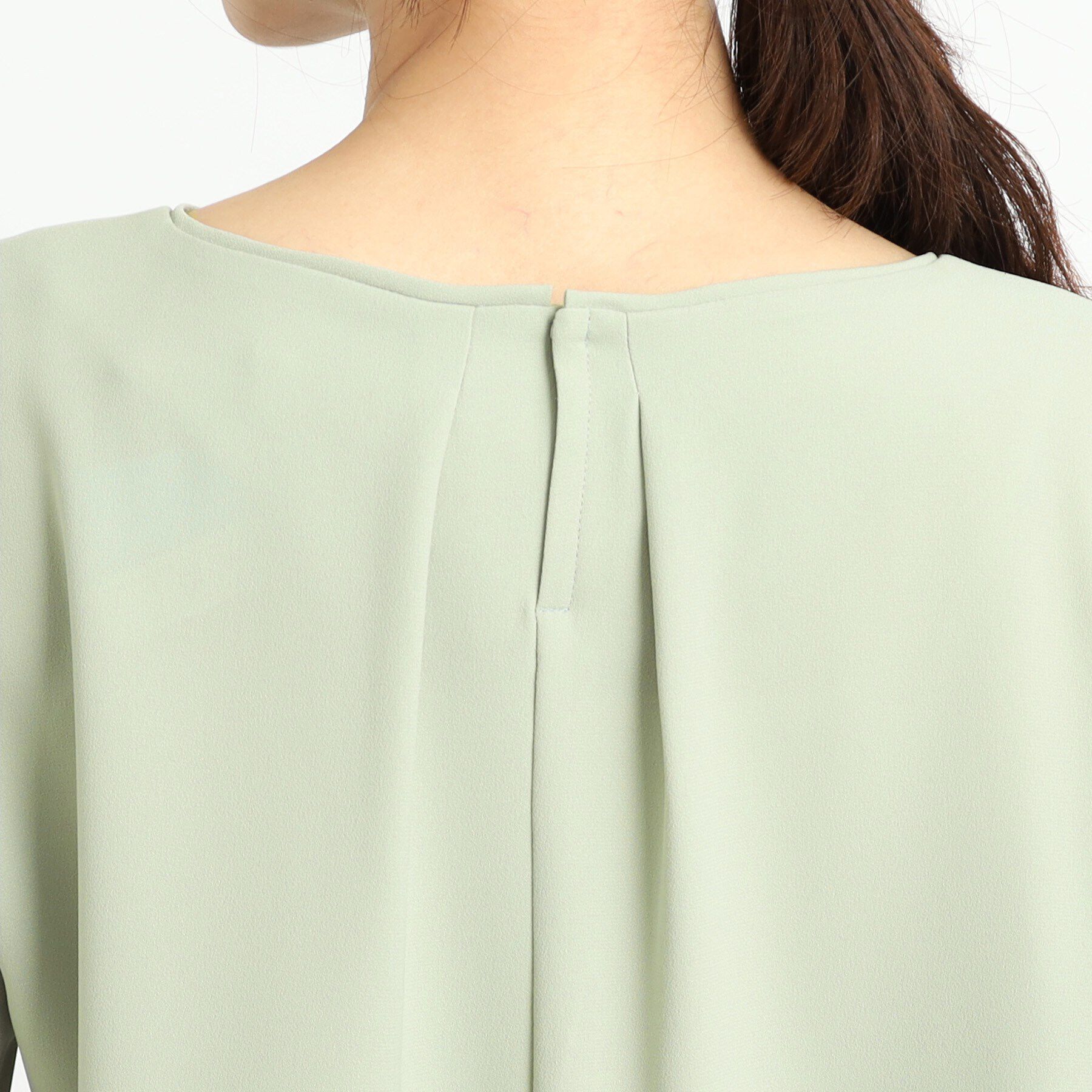 Reflect「【セットアップ可能】バックサテンブラウス」|シャツ・ブラウス|