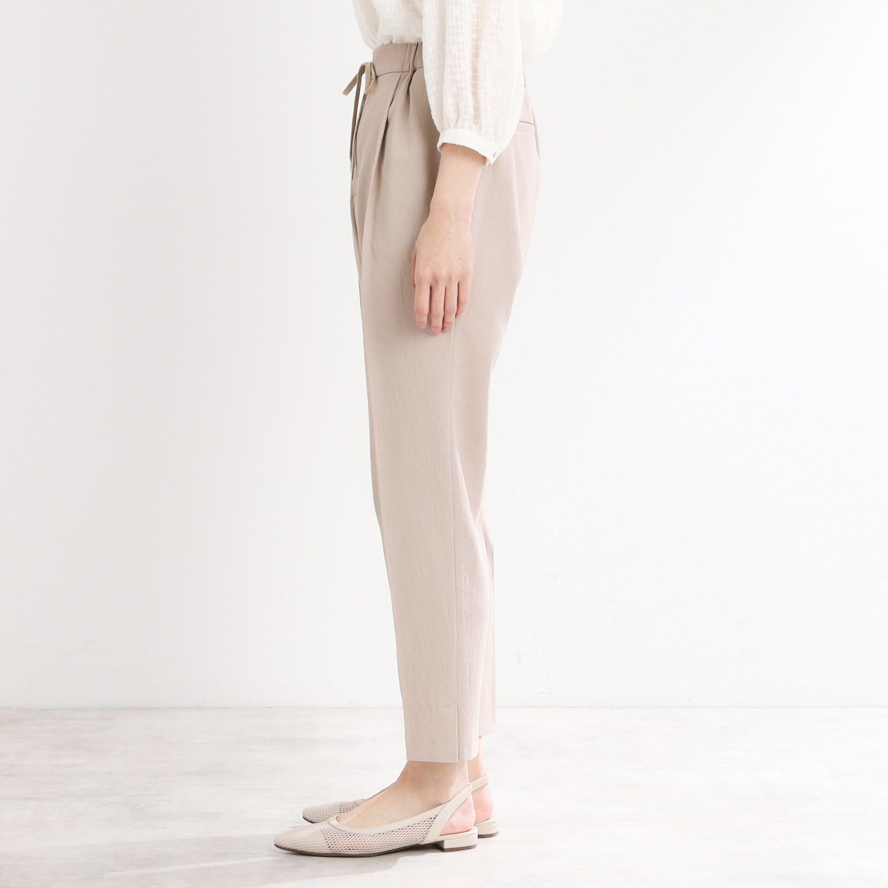 Reflect「【マシンウォッシュ可】リラクシーセンタープレスパンツ」|その他|