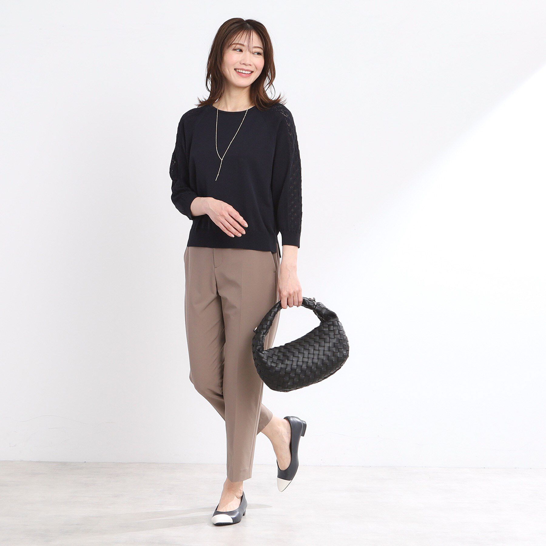 Reflect「【WEB先行カラーあり／私のパンツ／撥水／マシンウォッシュ可／雨の日も安心】ベーシックパンツ」|その他|