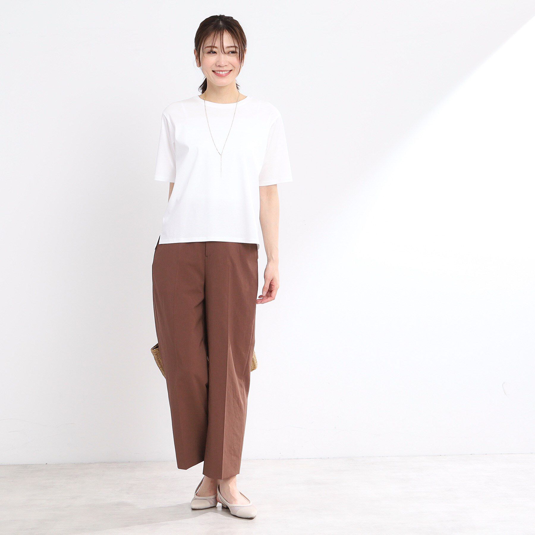 Reflect「【マシンウォッシュ可／セットアップ可／通勤におすすめ】ドライタッチストレートパンツ」|その他|