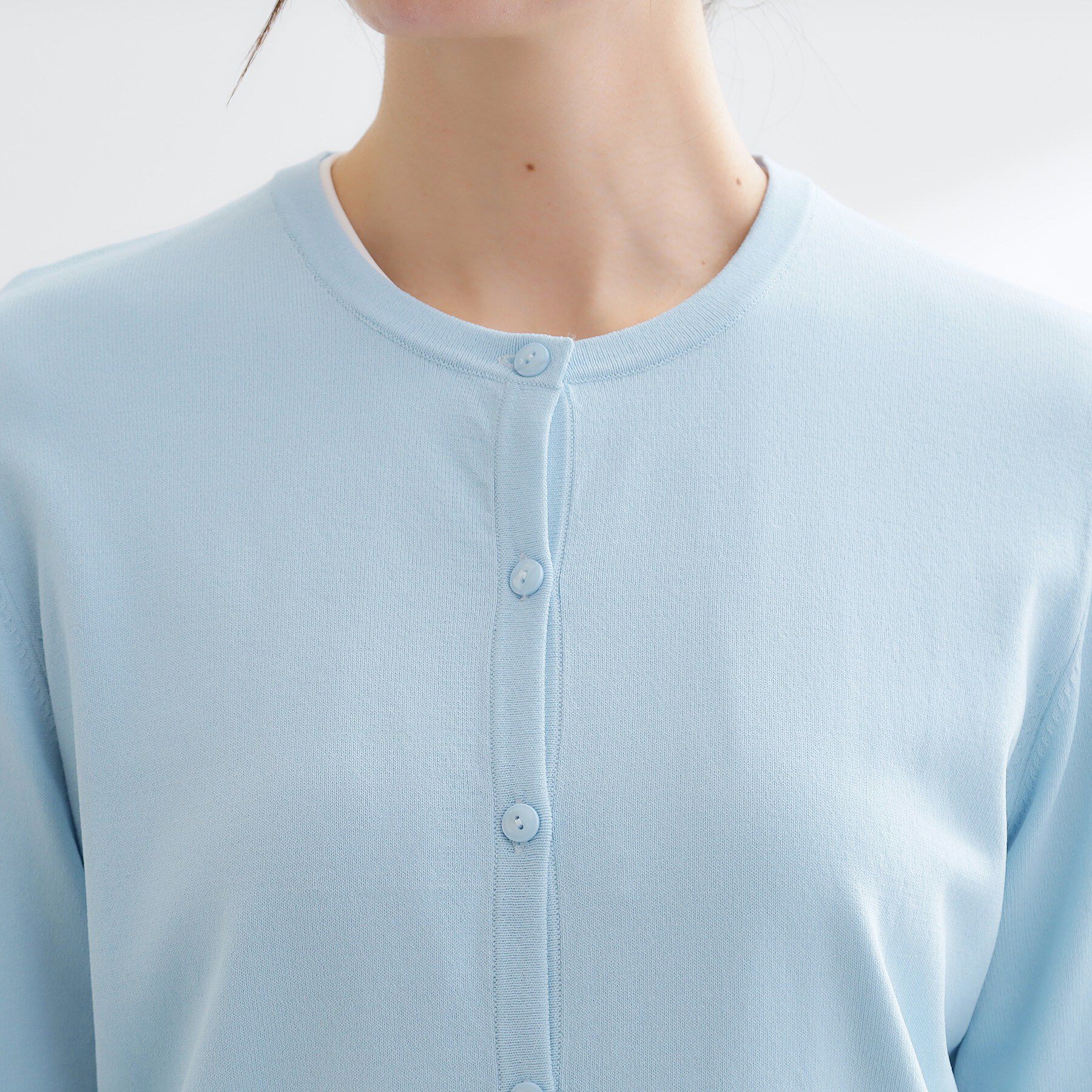 Reflect「レースデザインスリーブカーディガン」|カーディガン|