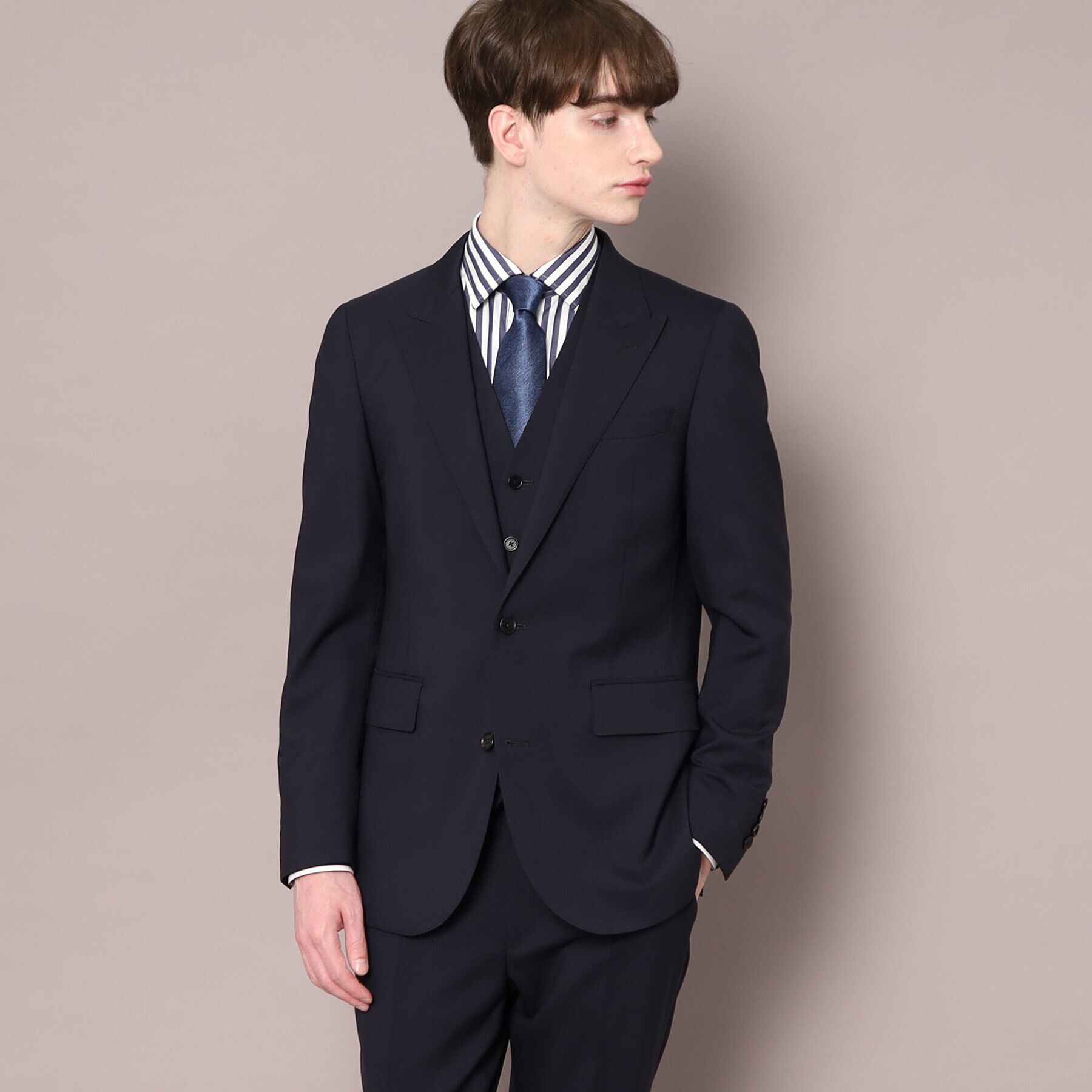 DRESSTERIOR「【セットアップ可】スリーピース SET UP ジャケット」|テーラードジャケット|