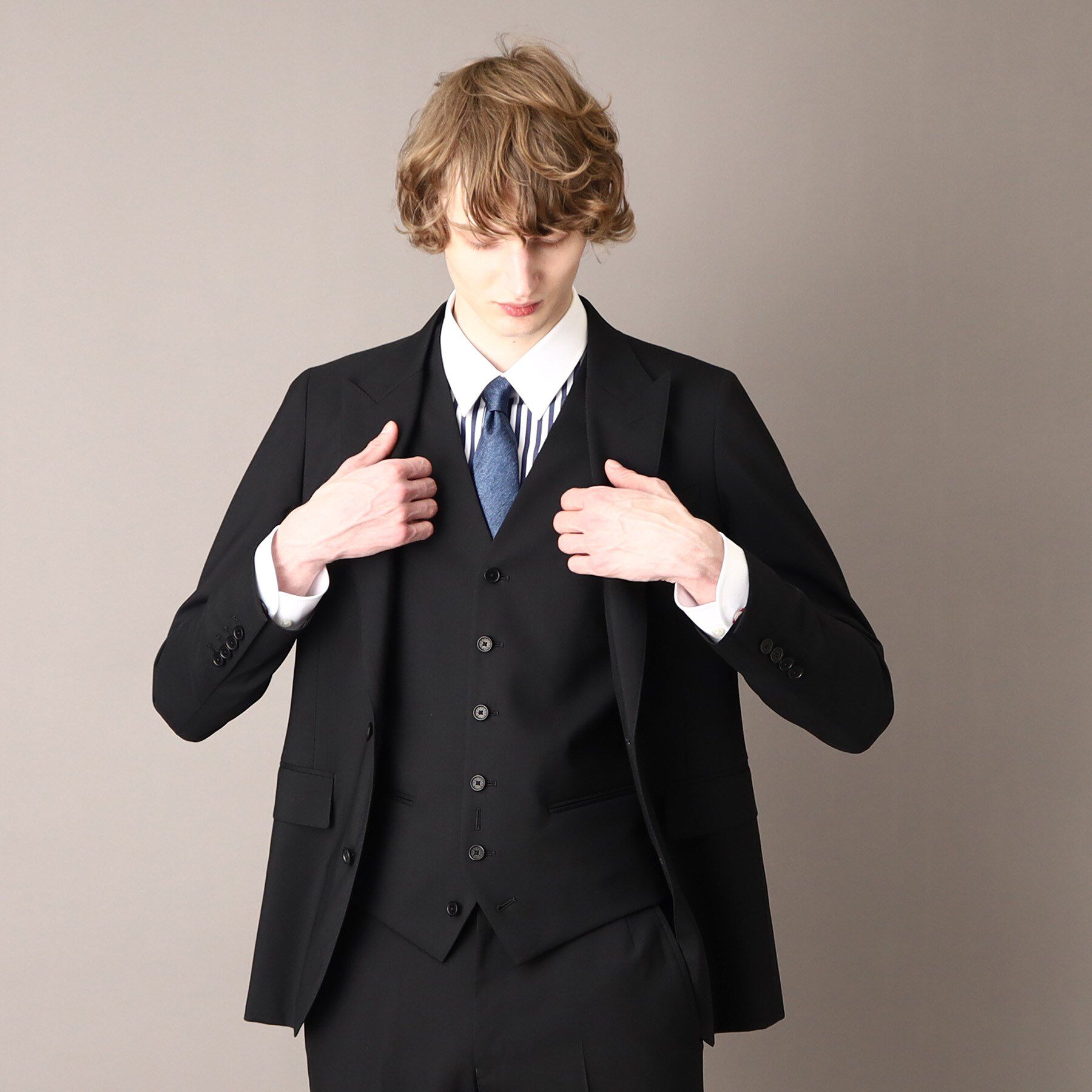 DRESSTERIOR「【セットアップ可】スリーピース SET UP ジャケット」|テーラードジャケット|