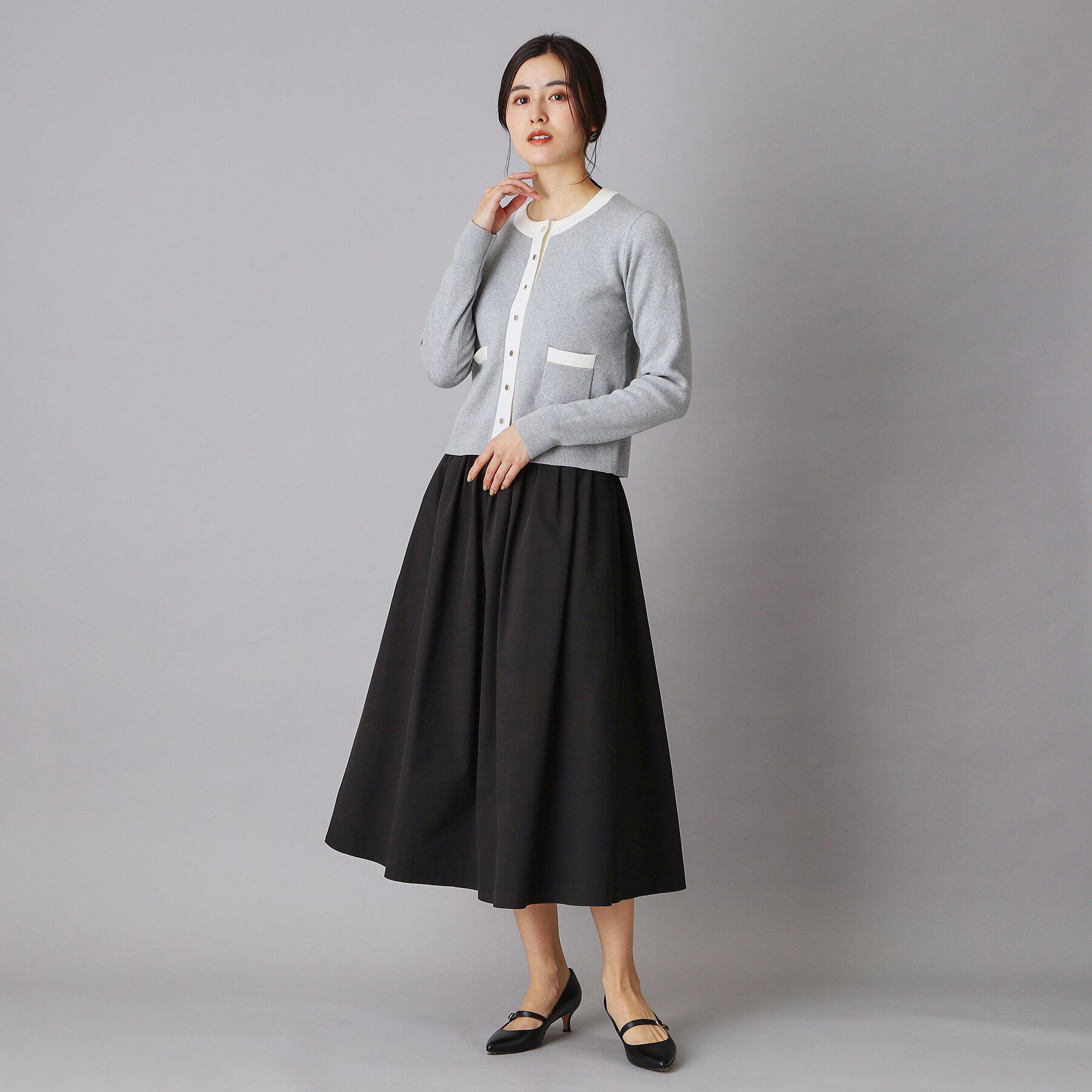 DRESSTERIOR「【otonaMUSE5月号掲載】タックギャザー スカート」|スカート|