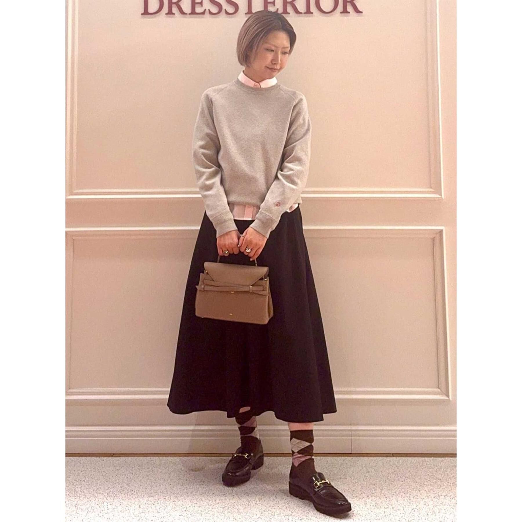 DRESSTERIOR「【otonaMUSE5月号掲載】タックギャザー スカート」|スカート|